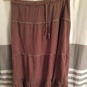 Boho Skirt | Route 66 | Medium